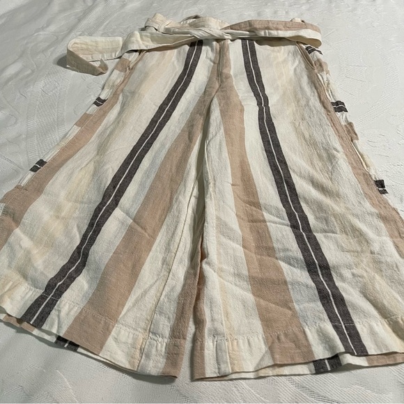 Anthropologie Wide-Leg‎ Linen blend Pants - Picture 8 of 14